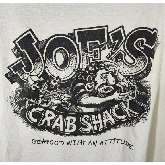 Joe's Crab Shack T-Shirt Men's XL Seafood With An Attitude Multi State *Read* - Picture 2 of 13